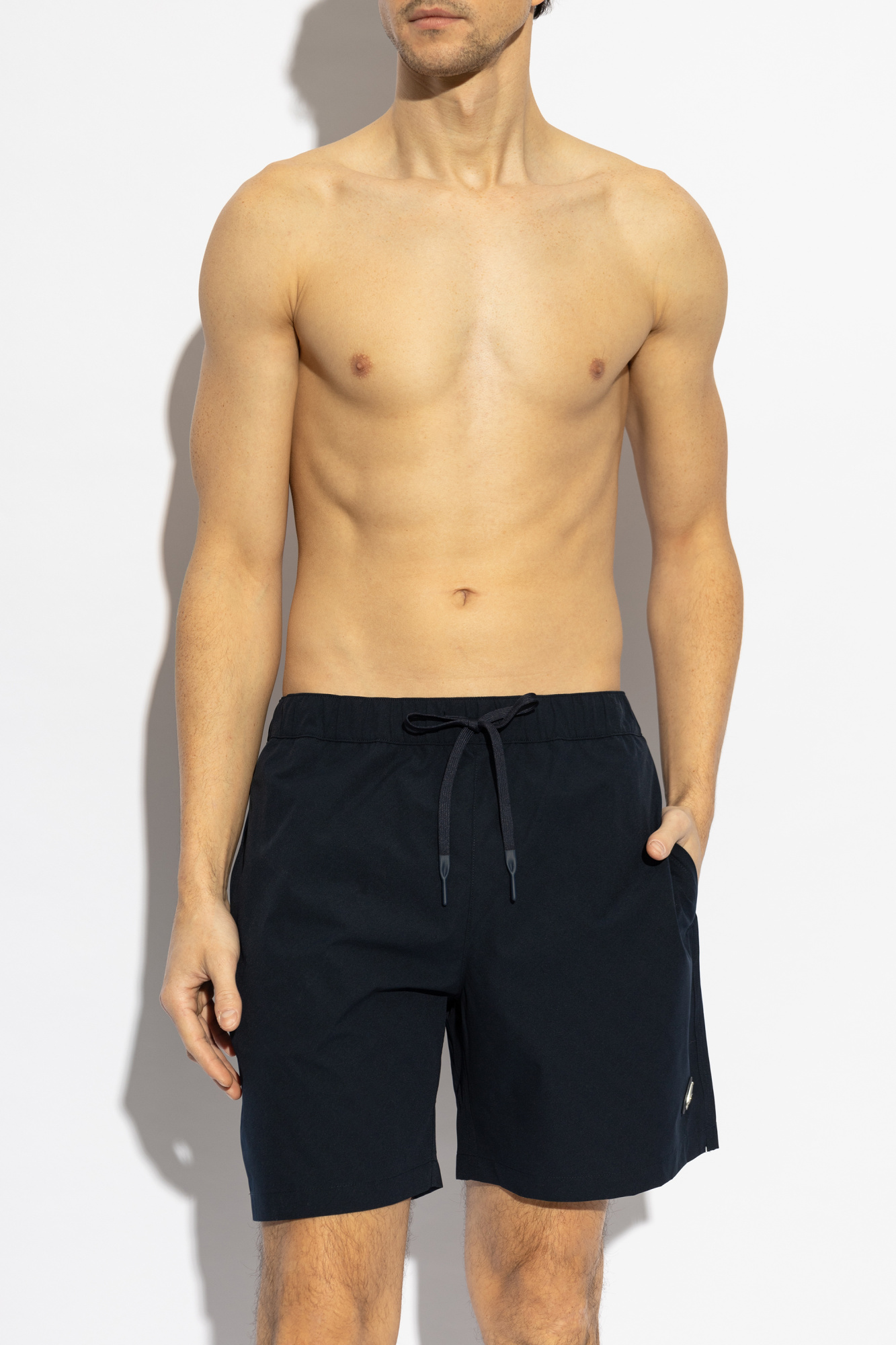 水着 MOOSE KNUCKLES Men Swim Pants M15MR756 292 Black Moose Knuckles Swim shorts | Men's Clothing | Vitkac